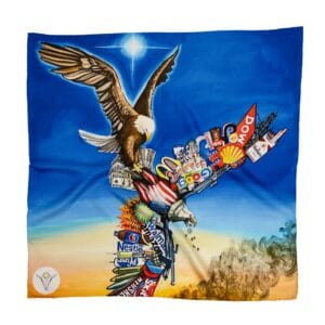 Truth and Justice League Scarf - The False Eagle